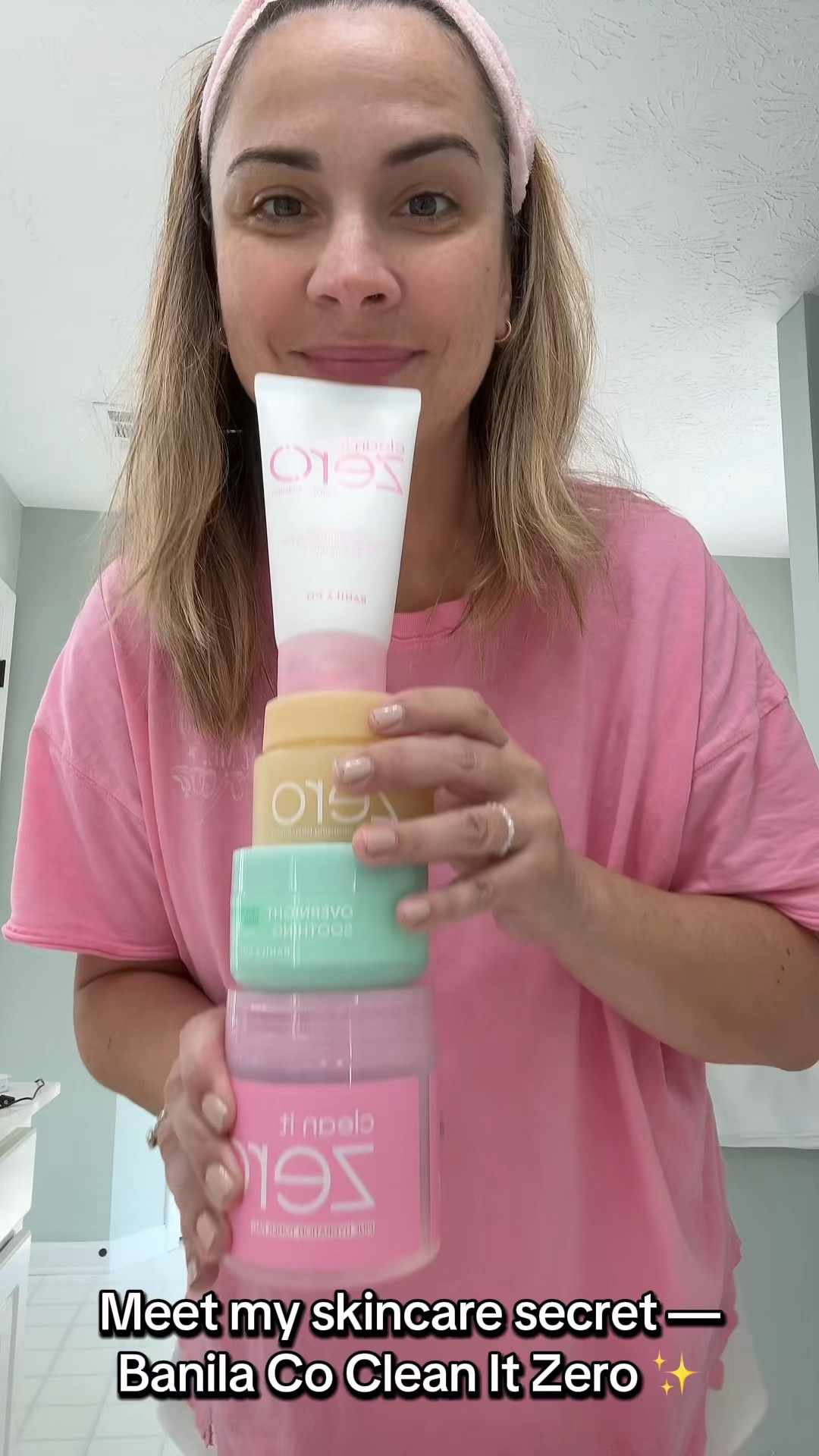 Last night’s lineup = ✨double cleanse + toner pad + sleeping mask ✨
Banila Co never misses 🫶 @banilacousa
#BanilaCoUSA #CleanltZero
#skincareformakeup #glassskin #skincare #doublecleansing #kbeauty #smoothskin
#CleanBeauty

#LTKBeauty