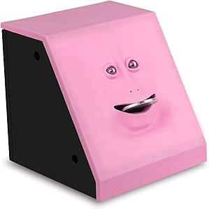 Amazon.com: Youngine Novelty Face Bank Coin Eating Savings Bank Kids Money Saving Collection Piggy B | Amazon (US)