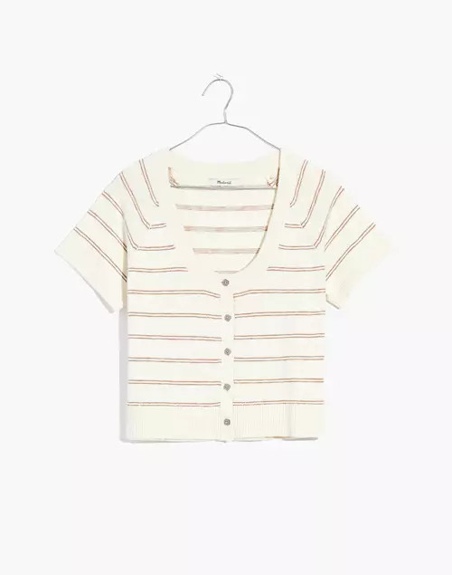 Linden Scoop Sweater Tee in Stripe | Madewell