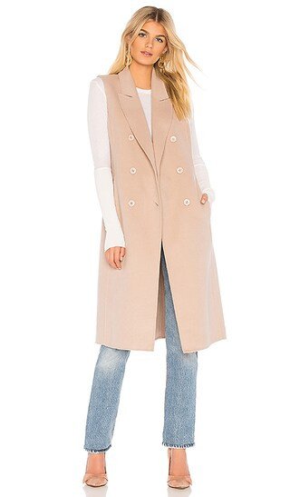 Soia & Kyo Laverne Vest in Quartz | Revolve Clothing (Global)