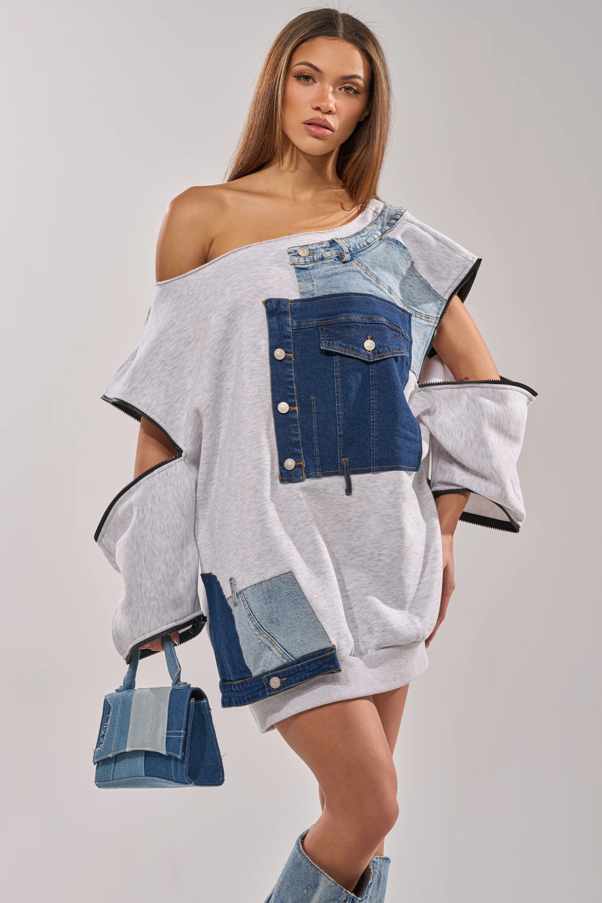 ADIRA MINI SWEATER DRESS | AKIRA