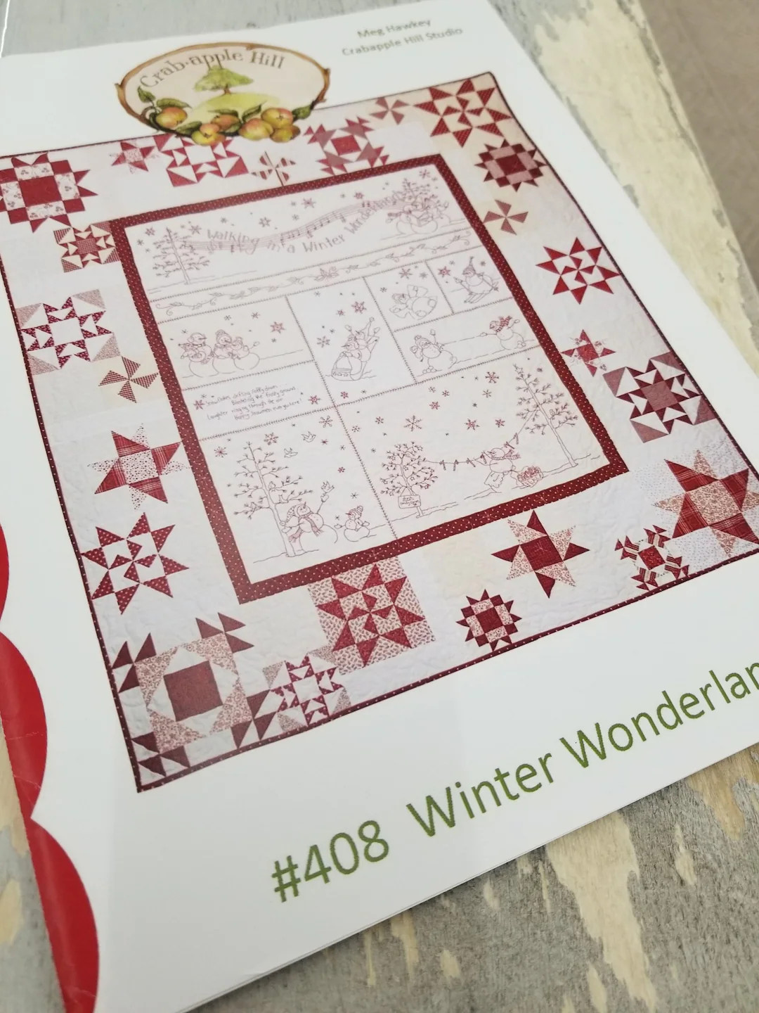 Winter Wonderland Pattern by Meg Hawkey of Crabapple Hill Studio - Etsy | Etsy (US)