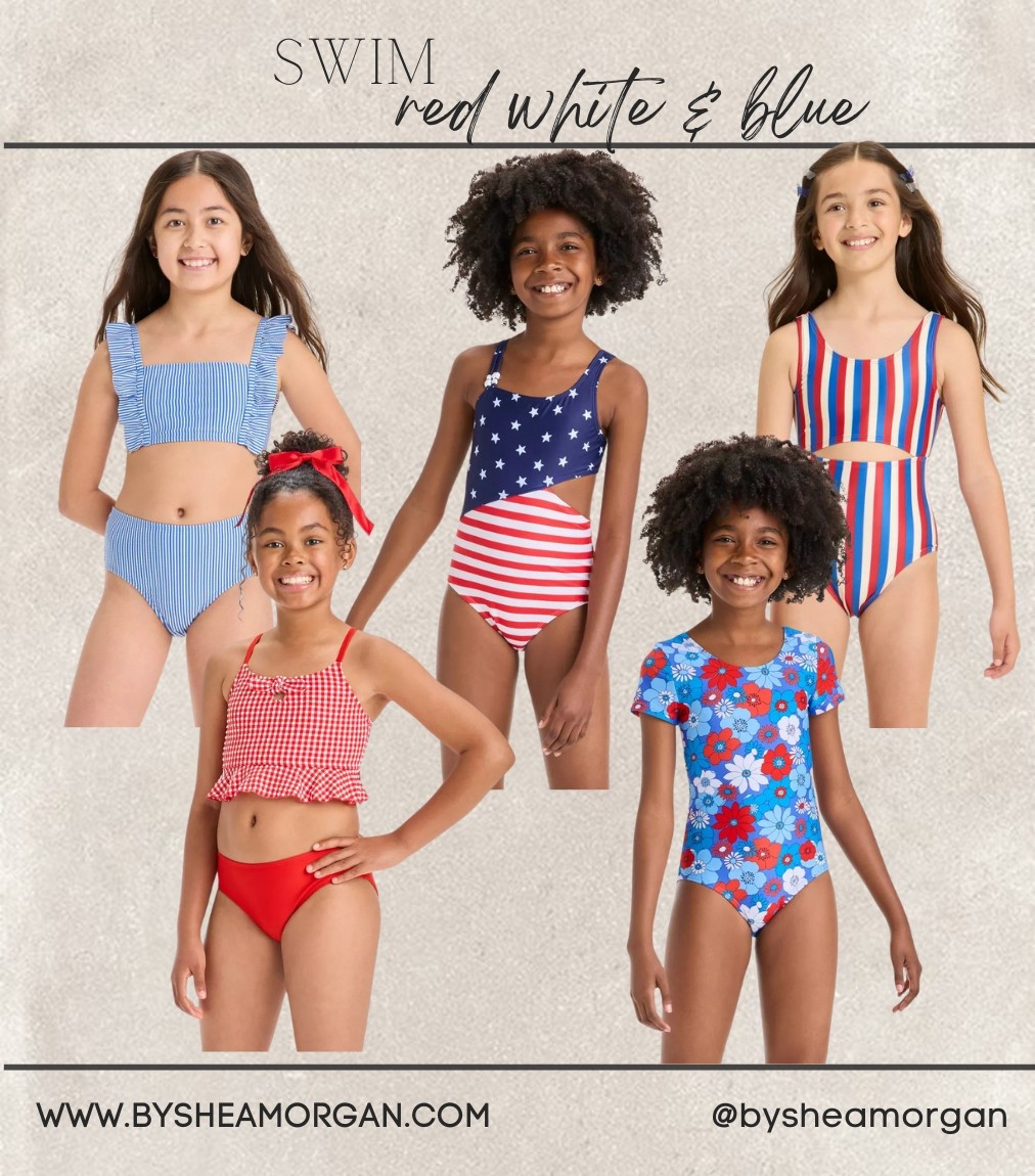 Girls swimsuits for the 4th of July from target! 

#LTKSwim #LTKSummerEdit #LTKKids