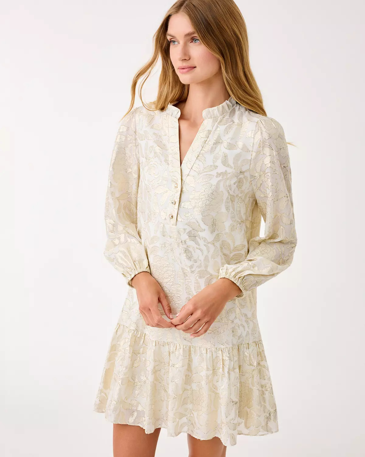 Evaline Silk Dress | Lilly Pulitzer