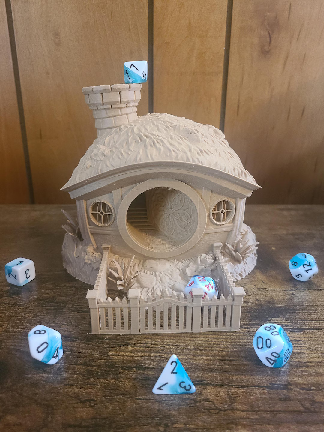 Halfling Hut Dice Tower | 3D Printed Dice Tower | Fate's End - Etsy | Etsy (US)
