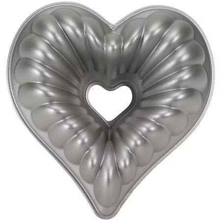 Nordicware Elegant Heart Bundt Pan, One Size, Gray | JCPenney