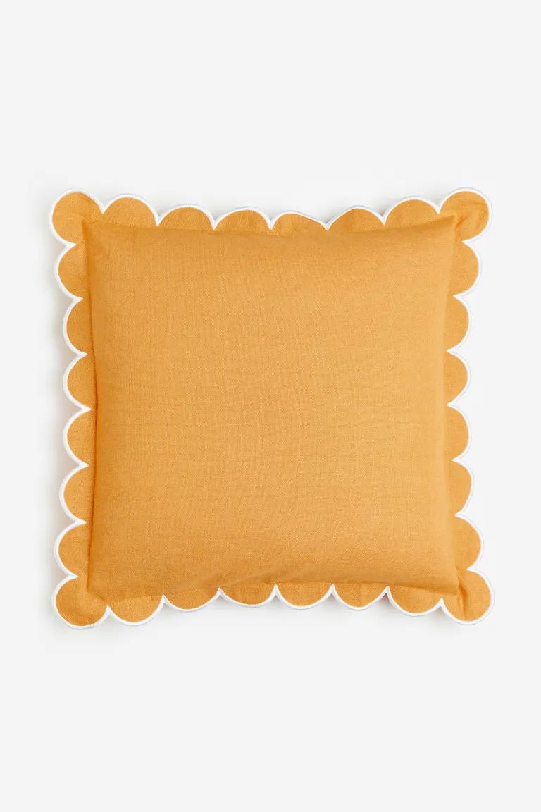 Linen-blend Cushion Cover | H&M (US)