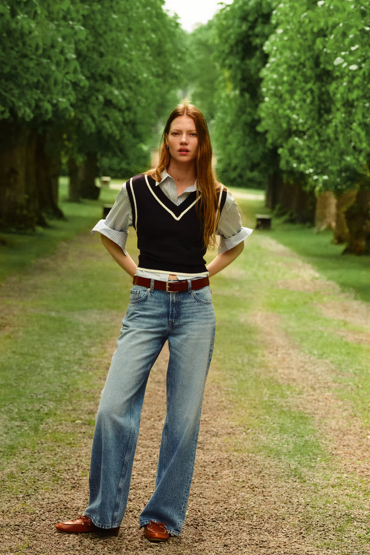 Wide High Jeans | H&M (UK, MY, IN, SG, PH, TW, HK)