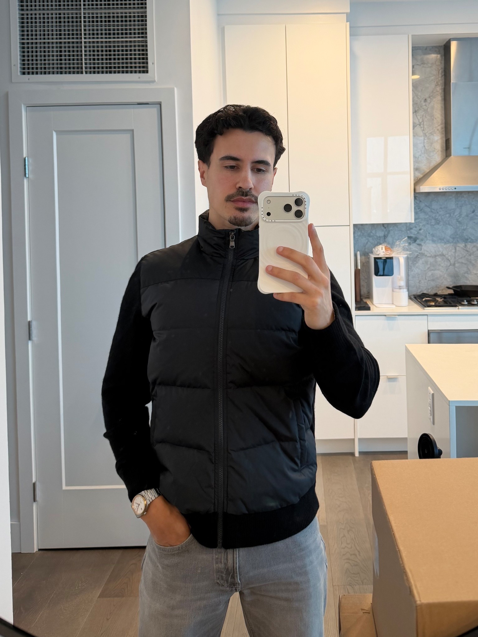Found a Canada goose hybridge knit jacket alternative! 