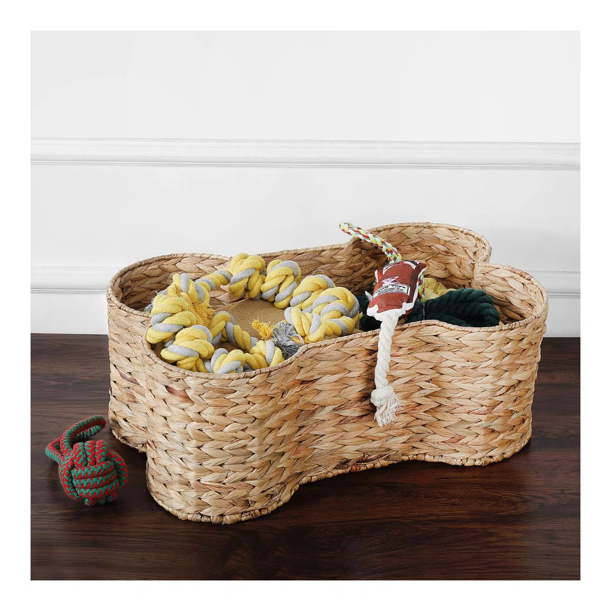 Park Life Designs Bone Shape Pet Basket | Wayfair North America