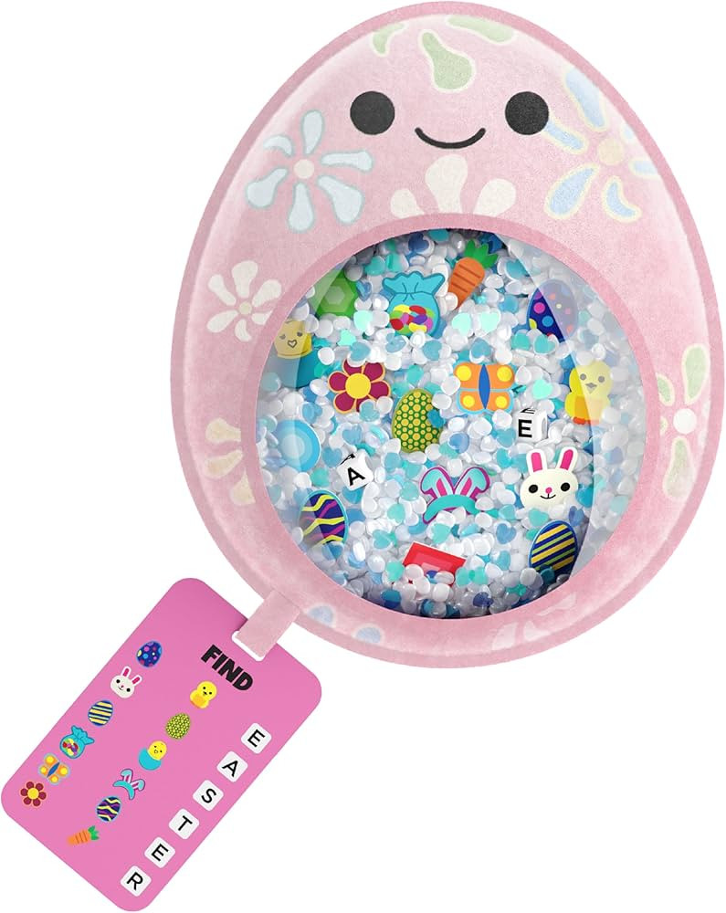 BIZYBOO Easter Egg Busy Bag Scavenger Hunt - Hidden Object Search Sensory Matching Game for Kids ... | Amazon (US)