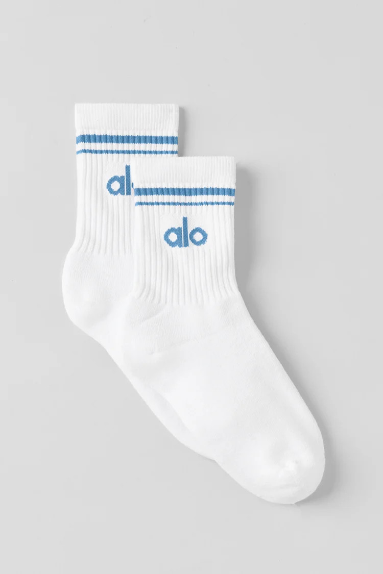 Unisex Half-Crew Throwback Sock | Alo Yoga