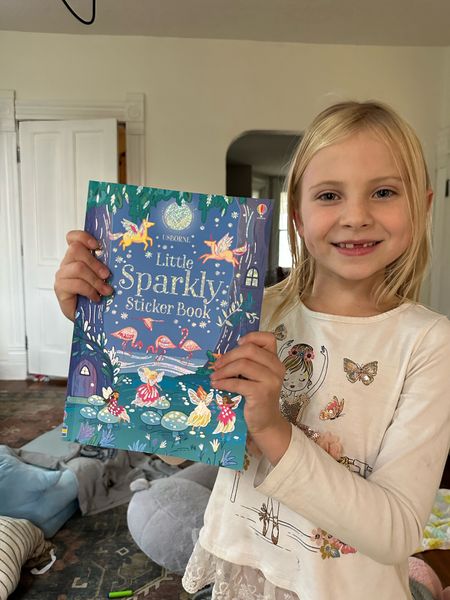 Usborne sparkly sticker book! Evies favorite and featured on her YouTube channel. This is a great gift idea for girls! 

#LTKkids #LTKsalealert #LTKHoliday