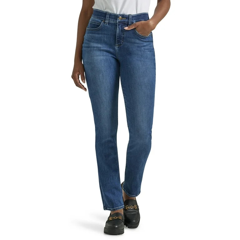 Lee® Women's Ultra Lux Comfort with Flex Motion Straight Leg Jean | Walmart (US)