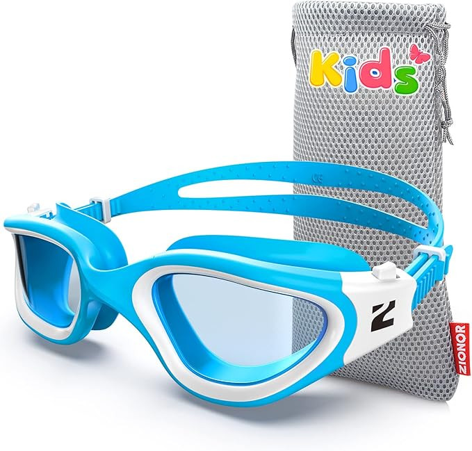ZIONOR Kids Swim Goggles, G1MINI SE Anti-fog Swimming Goggles for Kid Child 6-14 | Amazon (US)