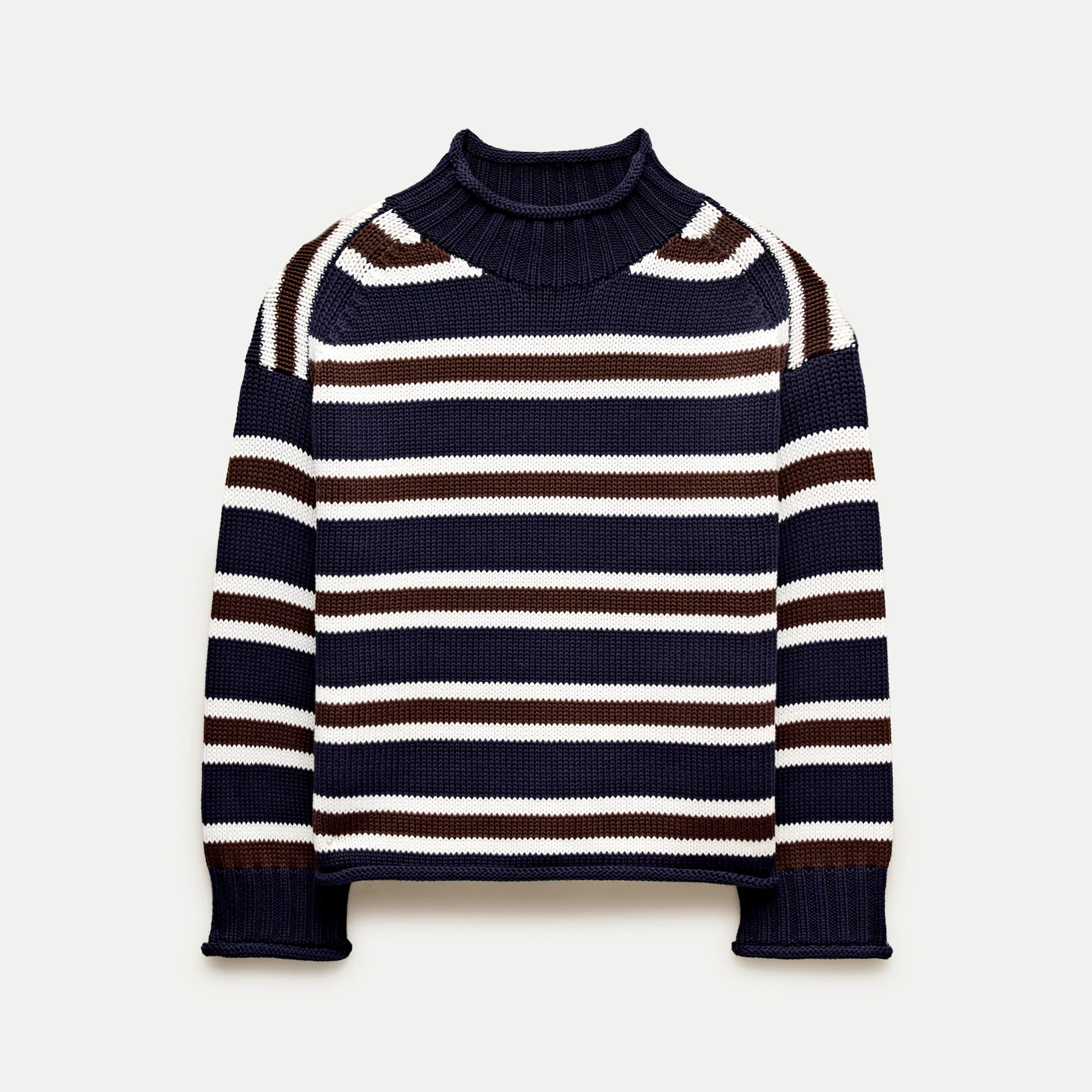 2025 Rollneck™ sweater in stripe | J. Crew US
