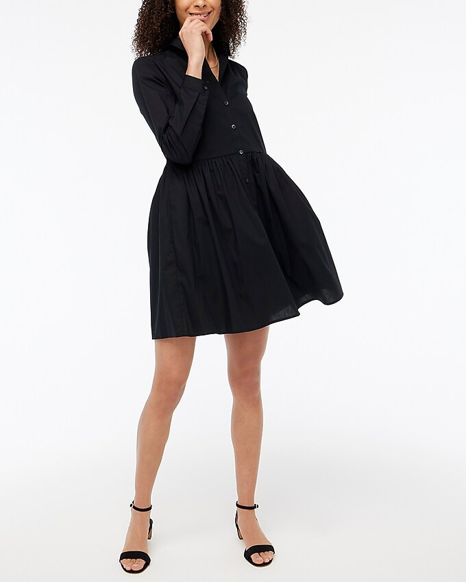 Collared mini shirtdress | J.Crew Factory
