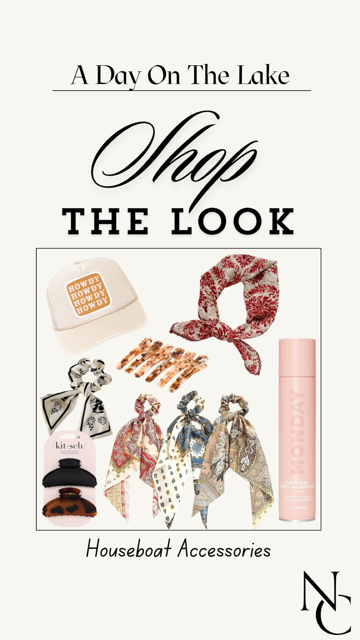 Shop the Look - Day on the Lake Hair Accessories 

Nicole Colee, newsletter

#LTKSeasonal #LTKStyleTip #LTKBeauty