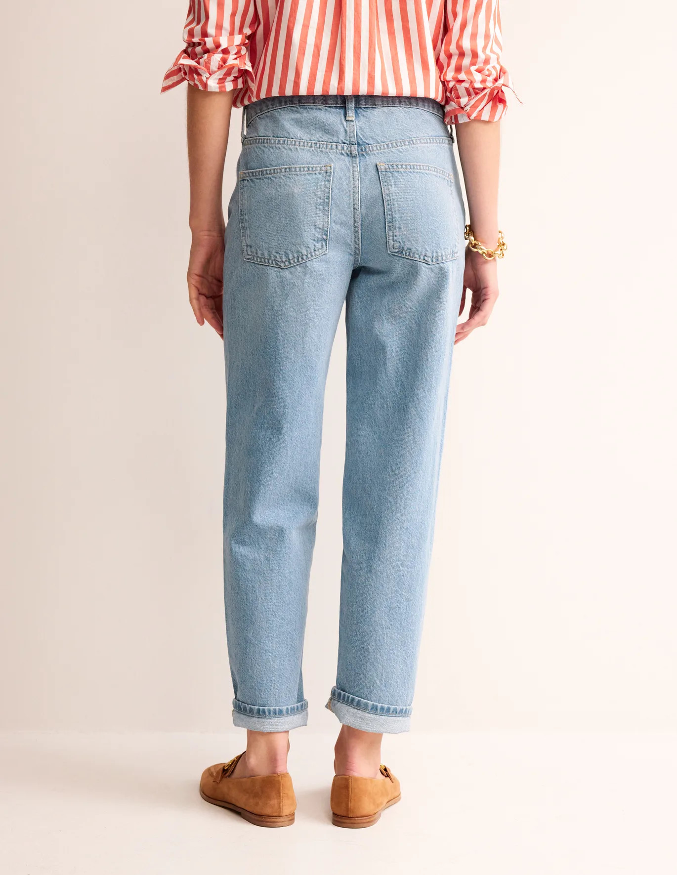Mid Rise Tapered Jeans | Boden (UK & IE)
