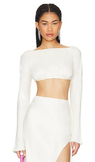 Iris Top in Ivory | Revolve Clothing (Global)