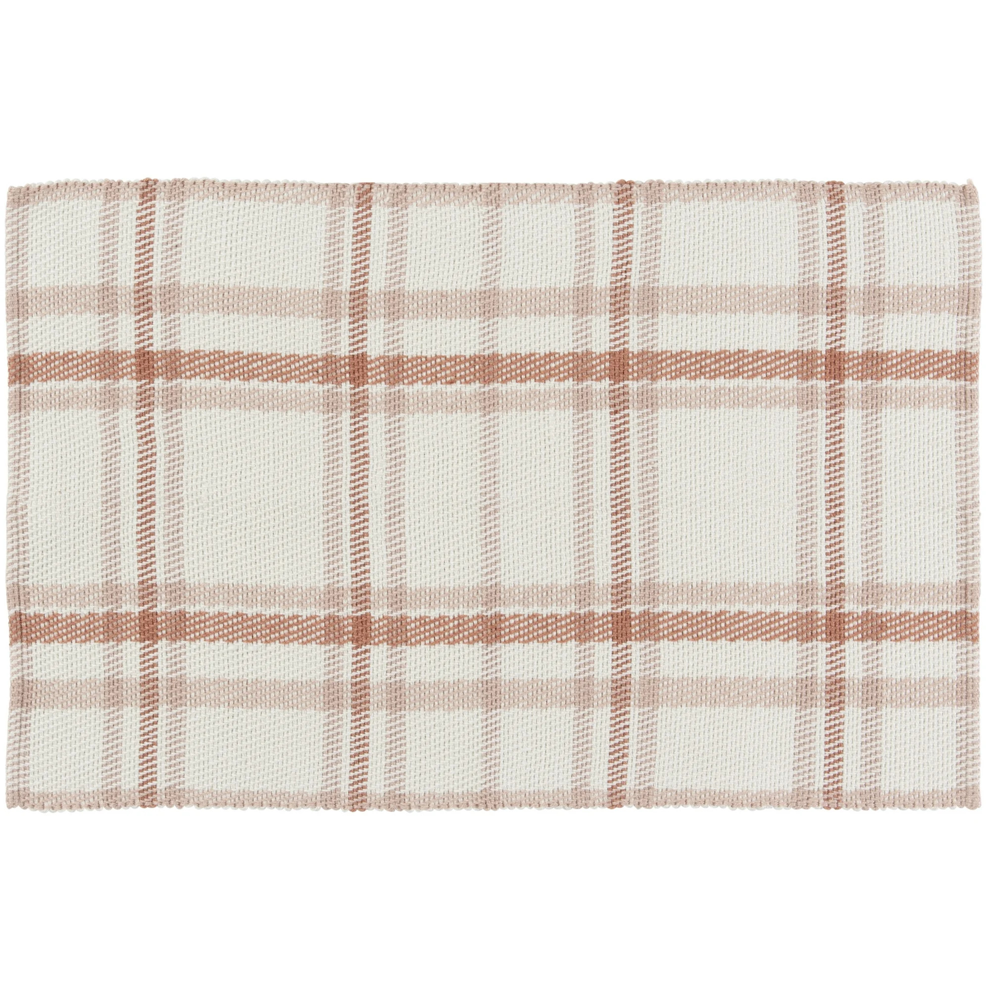 Home Decor Collection Rustic Gingham Outdoor Layering Mat, 24"x36" | Walmart (US)