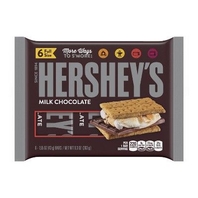 Hershey's Milk Chocolate Bars - 6ct | Target