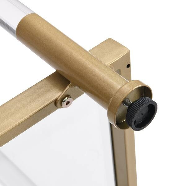 Acrylic Glass Console Table - Gold | Bed Bath & Beyond