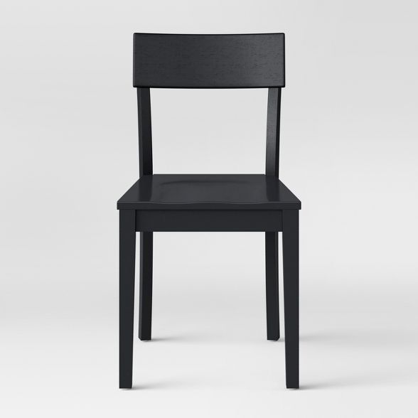 Set of 2 Bethesda Modern Dining Chair Black - Project 62™ | Target