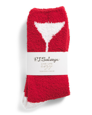 Martini Cozy Socks | Gifts For Her | Marshalls | Marshalls
