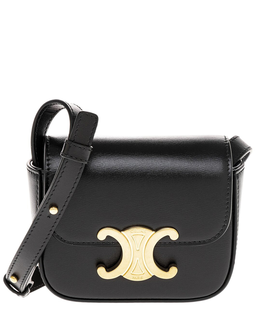 Triomphe Leather Shoulder Bag | Gilt & Gilt City