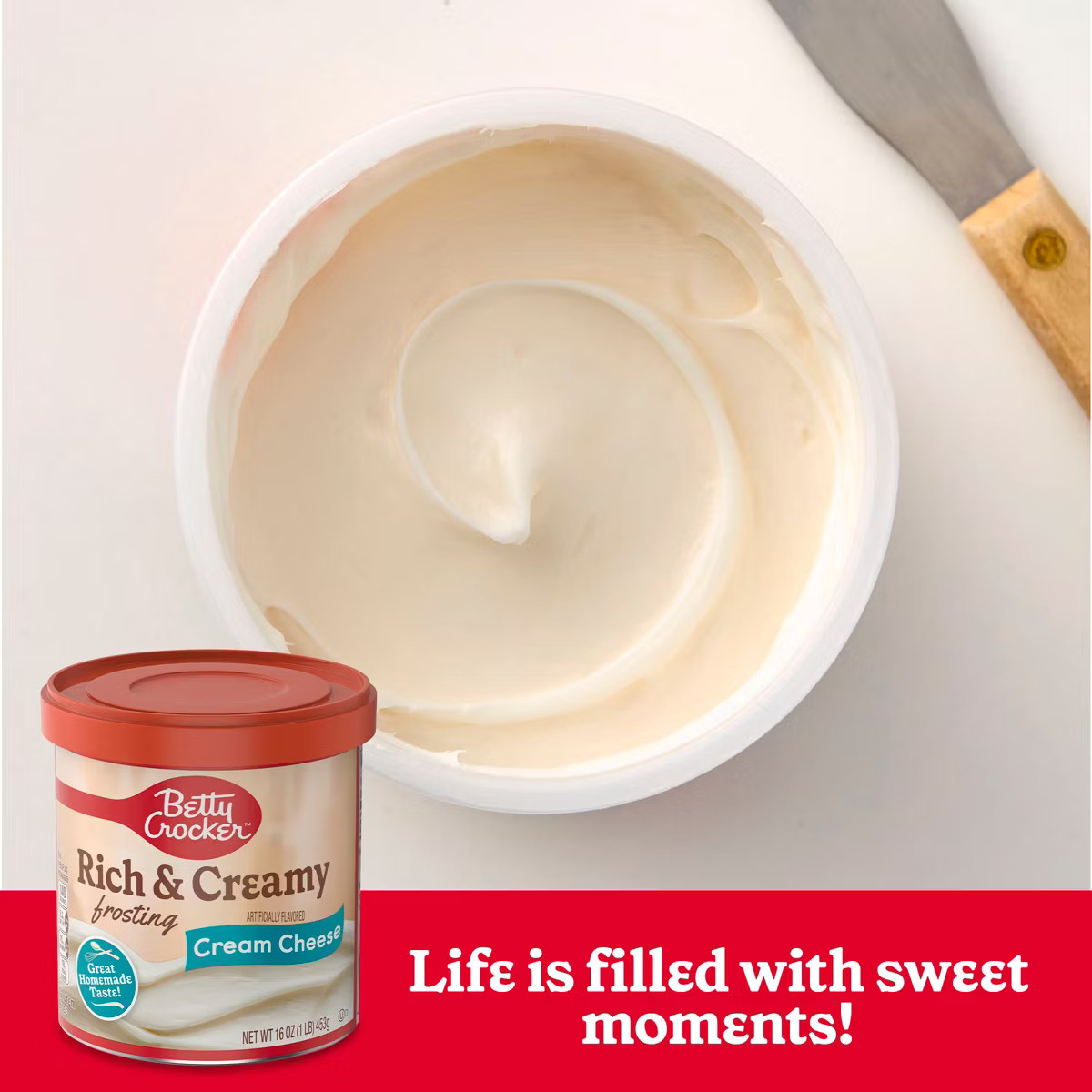 Betty Crocker Rich and Creamy Cream Cheese Frosting - 16oz | Target