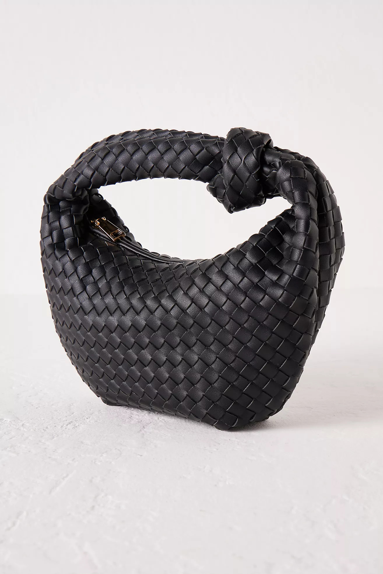 Melie Bianco Larissa Woven Faux-Leather Shoulder Bag | Anthropologie (UK)