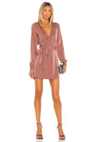 NBD Janet Mini Dress in Mauve from Revolve.com | Revolve Clothing (Global)