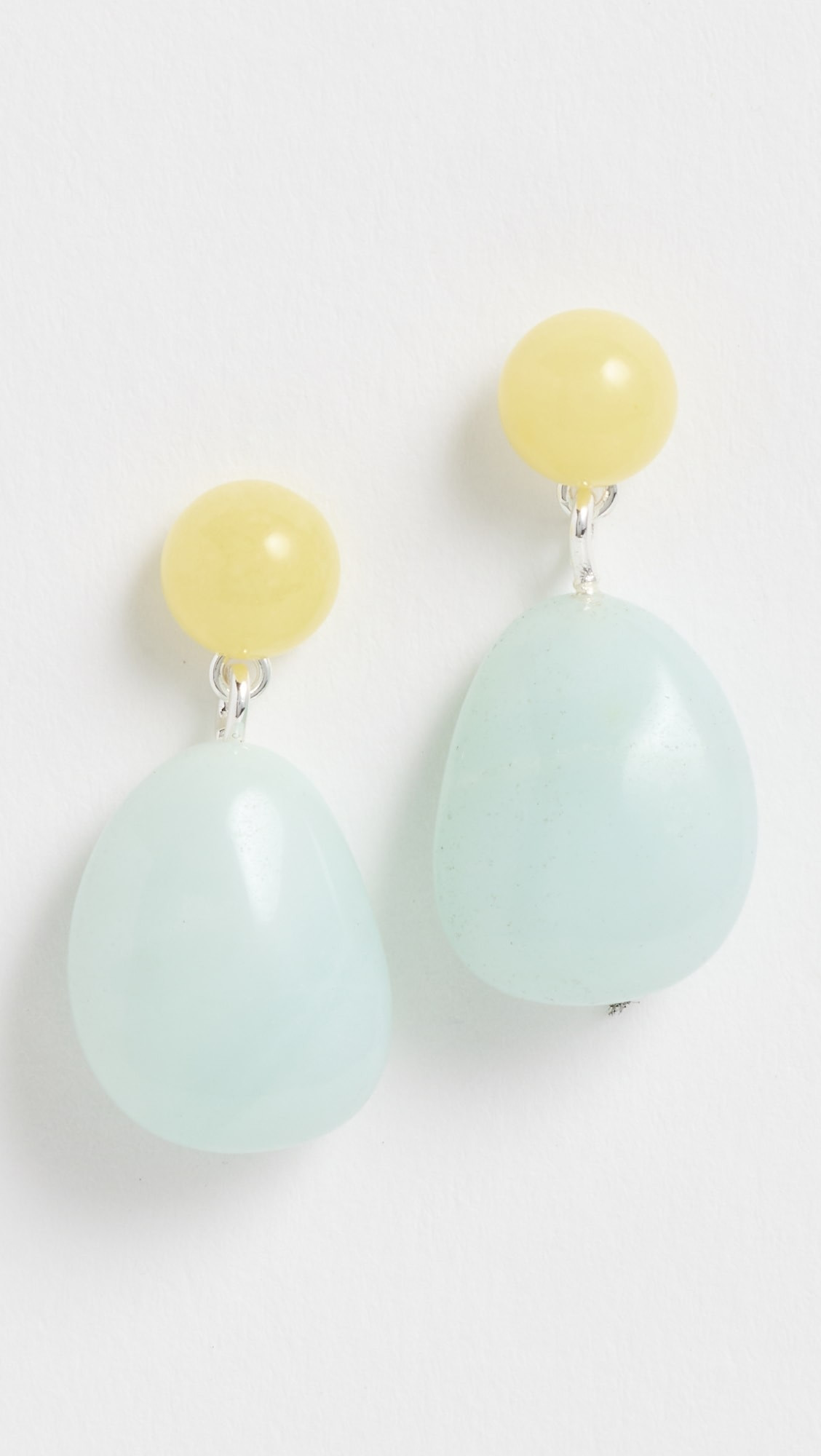 Semi-Precious Double Drop Earrings | Shopbop
