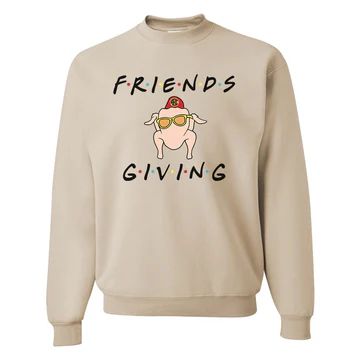 Monogrammed 'Friendsgiving' Crewneck Sweatshirt | United Monograms