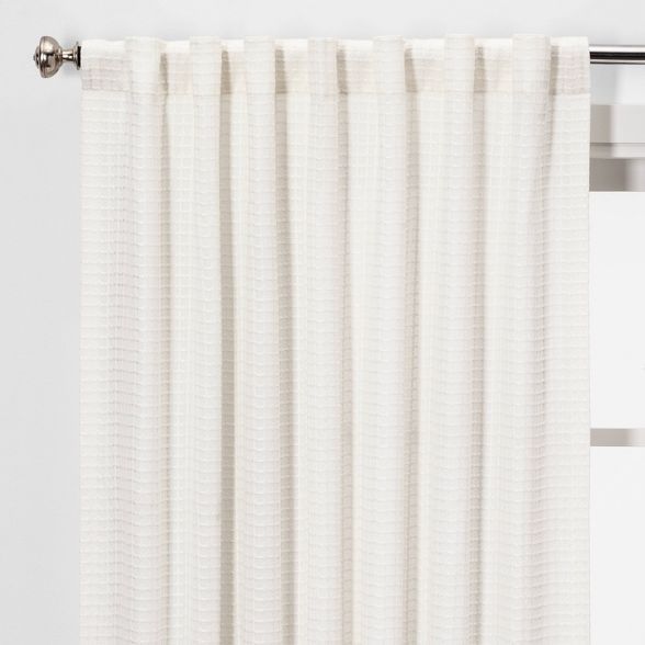 Honeycomb Light Filtering Curtain Panel White - Threshold™ | Target