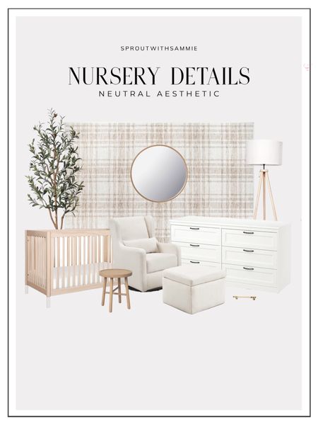 Our nursery details. Perfect for the modern mama who loves a neutral aesthetic 

#LTKbump #LTKhome #LTKbaby