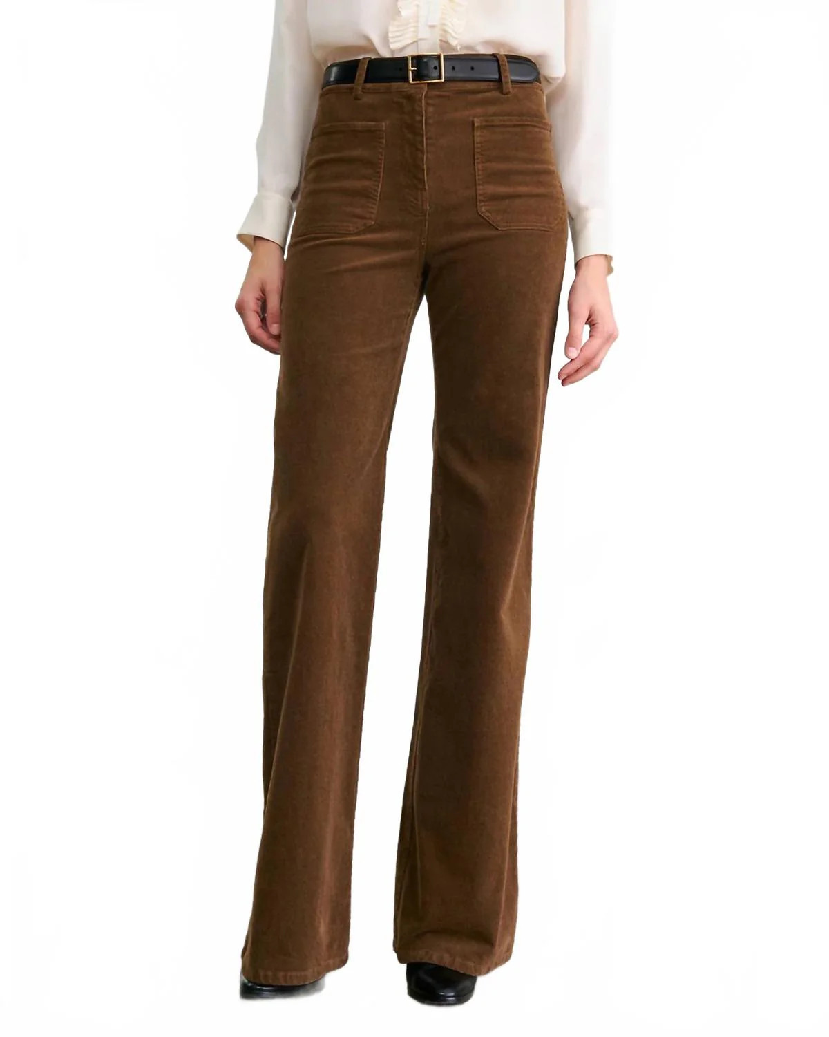 Florence Corduroy Pant In Caffe | Shop Simon