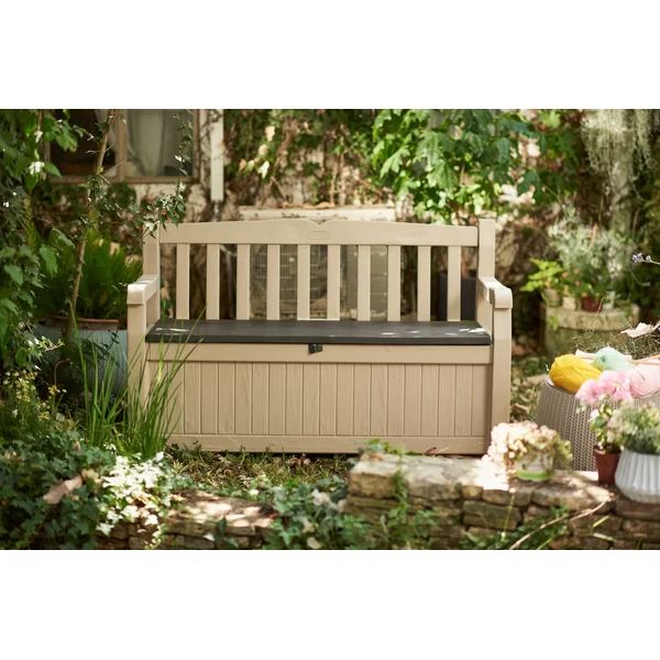 Eden Plastic Storage Bench | Wayfair North America