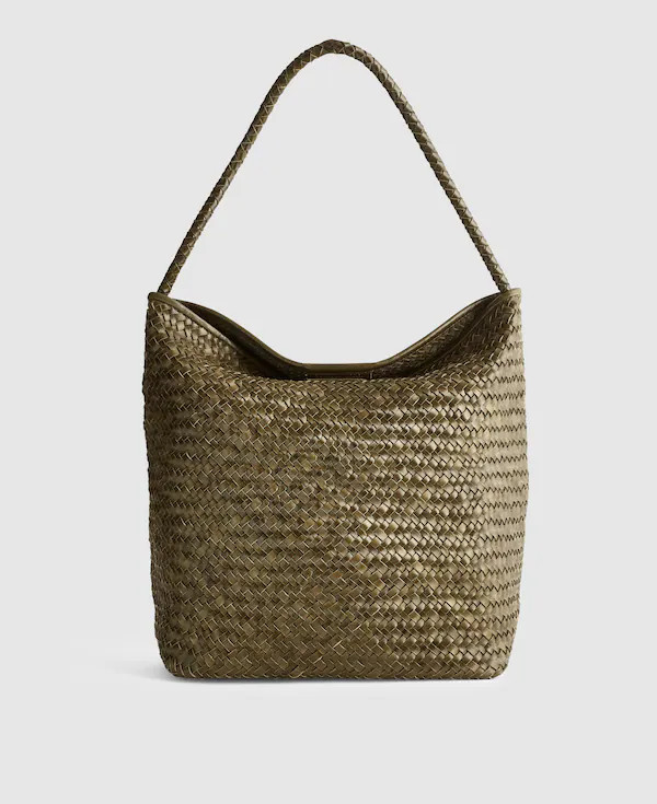 The Signature Woven Bucket Bag | Madewell