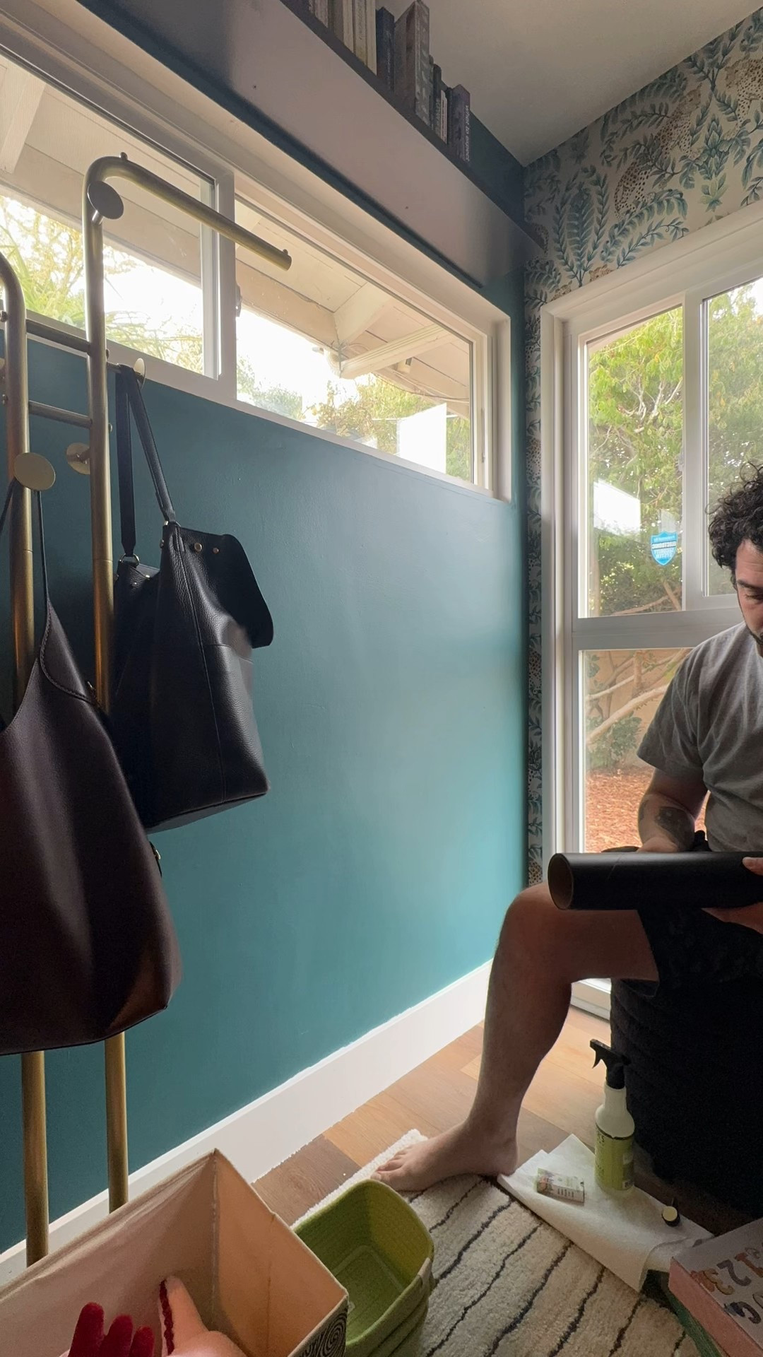 Lenny’s library nook install 🖤 I’m so excited for all the little play stations she has around the house but this is my clear favorite  

#LTKHome #LTKKids #LTKFallSale