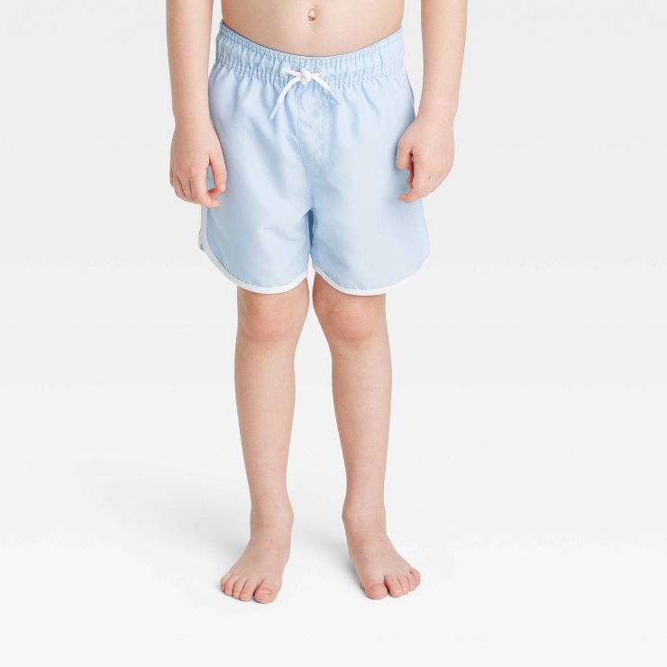 Toddler Boys' Swim Shorts - Cat & Jack™ Blue | Target