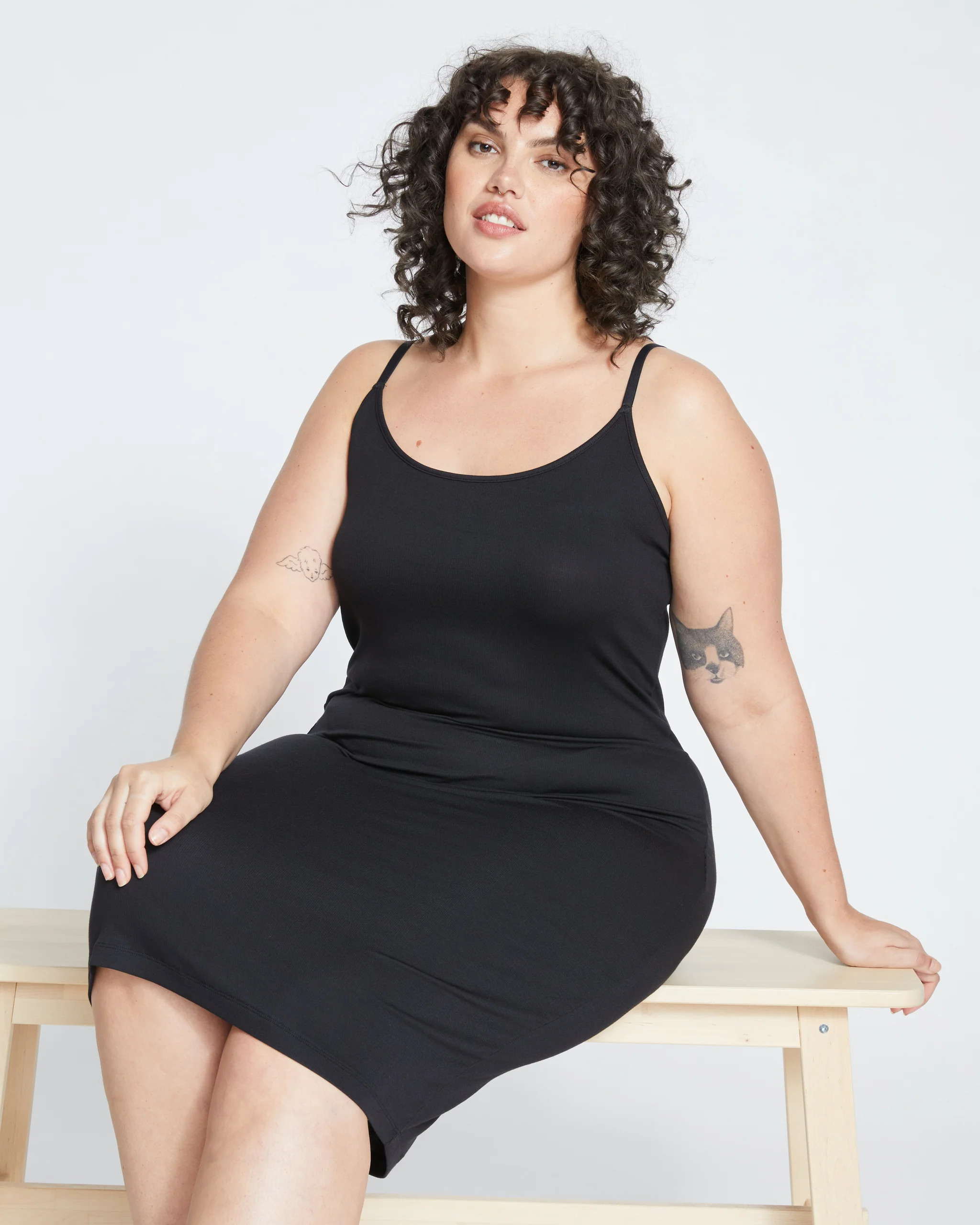 Foundation Cami Dress
   Black | Universal Standard