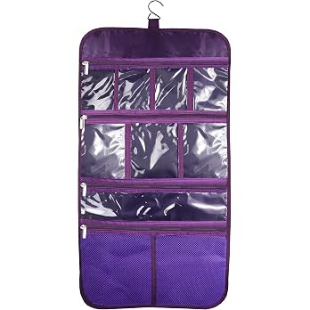 Freegrace Premium Hanging Toiletry Travel Bag - Cosmetic, Jewelry, Toiletry & Accessory Storage O... | Amazon (US)