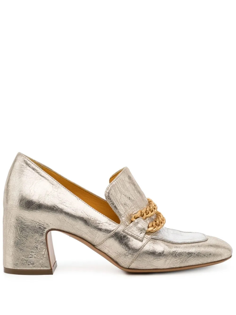 block heel loafers | Farfetch Global