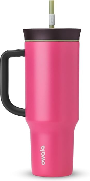 Owala Stainless Steel Triple Layer Insulated Travel Tumbler with Spill Resistant Lid, Straw, and ... | Amazon (US)