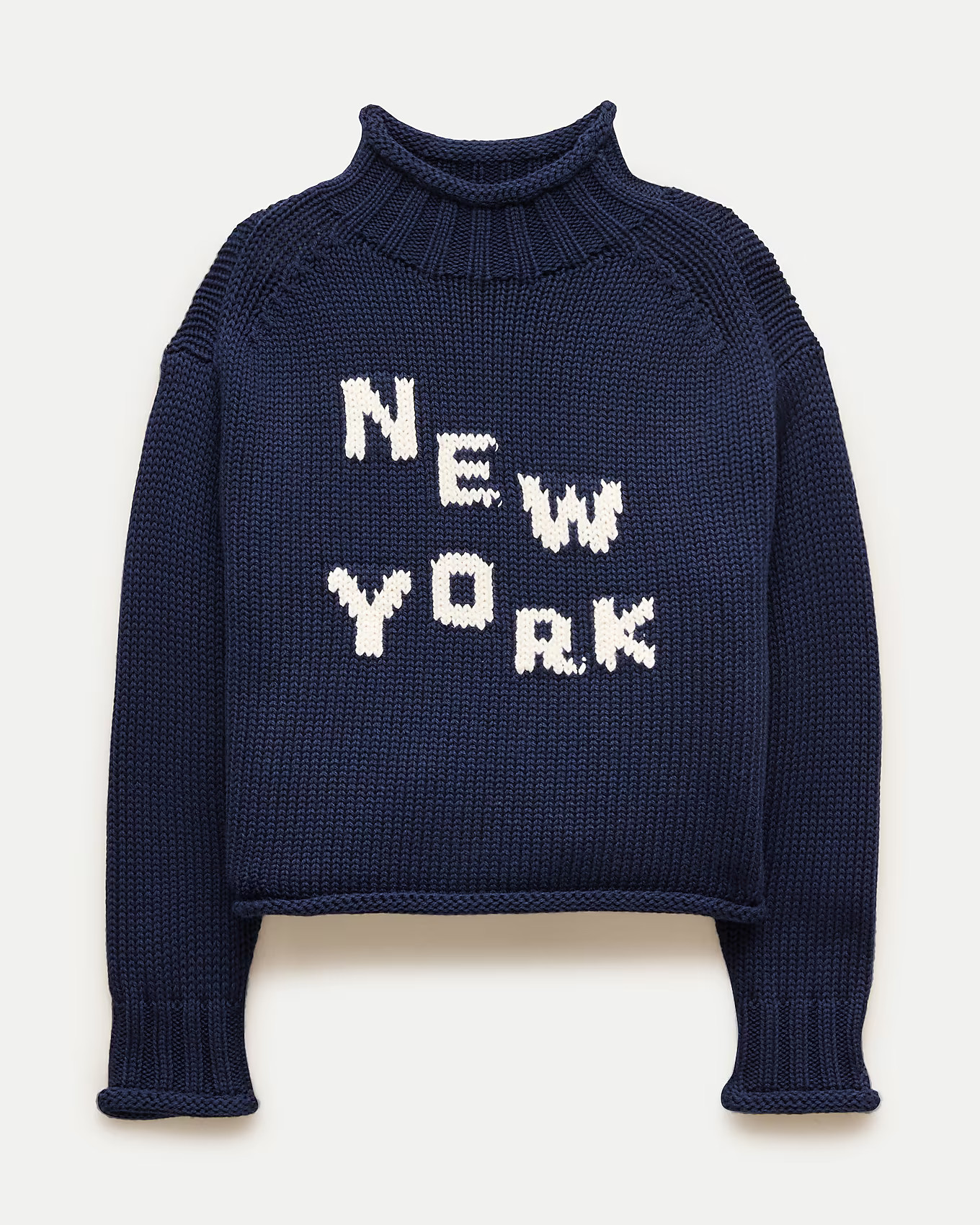 Kids' 2025 Rollneck\u2122 sweater with NYC intarsia | J. Crew US