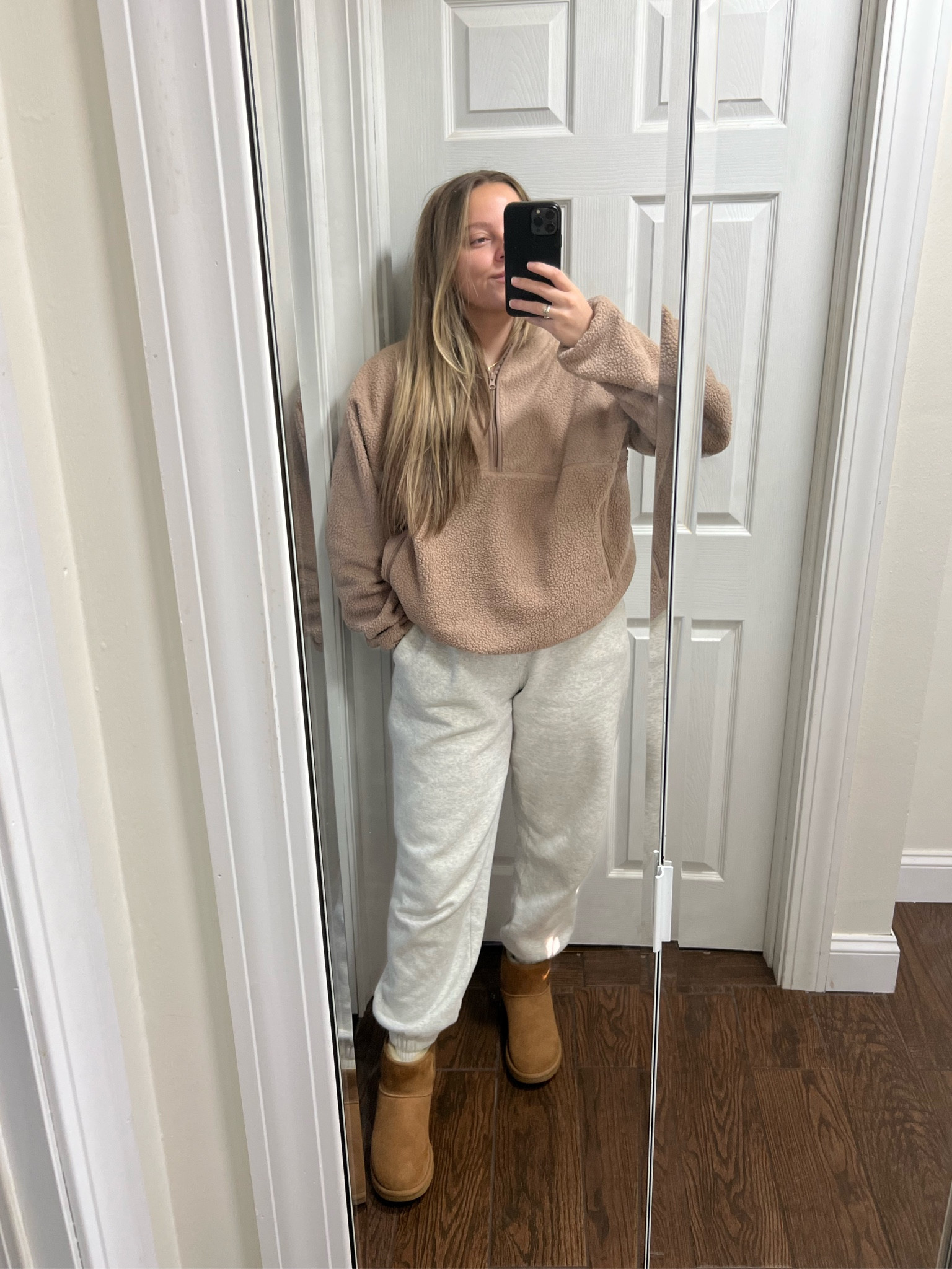 Today’s comfy outfit. This pullover is an Artizia dupe.  

#LTKFindsUnder50 #LTKMidsize #LTKFindsUnder100