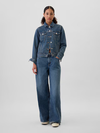 Mid Rise SuperSoft Baggy Jeans | Gap Factory