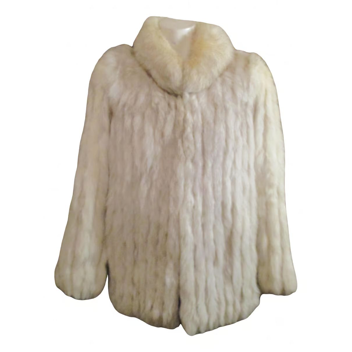 Fox coat Saga Furs White size L International in Fox - 36748712 | Vestiaire Collective (Global)
